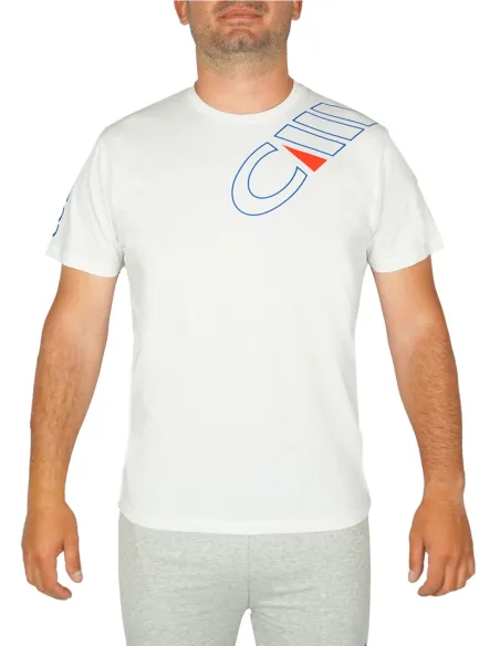 Colmic CIII WHITE T-SHIRT – 100% premium cotton technical shirt, durable and comfortable for fishing