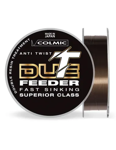 Colmic T-DUE FEEDER FAST SINKING – 150m sinking feeder monofilament with high sensitivity and precision