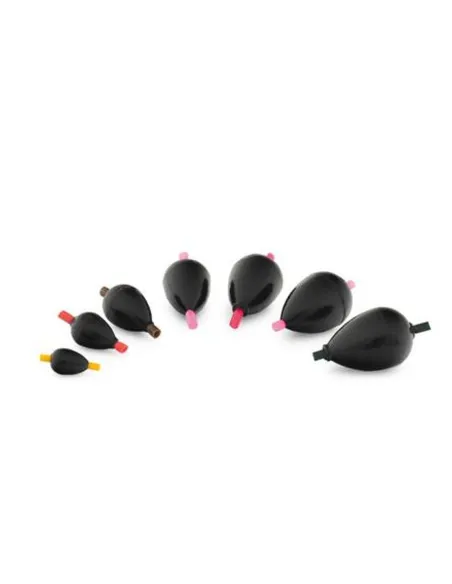 Tubertini Black Drop Sliding Lead – Black Color from 2g to 30g