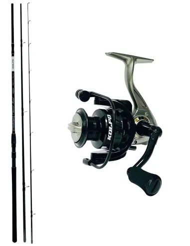 Kolpo Combo English Fishing Optimal Match 3.60 m + Hero Reel Aluminum Spool