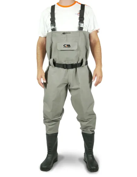 Colmic Chest Wader in 210T Taslon – Lightweight, Waterproof and Durable for Sport Fishing