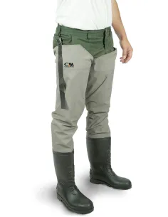 Hip Wader Colmic in Taslon 210T – Stivali Tecnici a Coscia Impermeabili e Leggeri per Pesca Stivali e scafandri Colmic