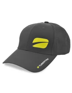 Fresh Cap Grey Tubertini – Cappello Tecnico Grigio con Visiera e Regolazione per Pesca Sportiva Cappelli Tubertini