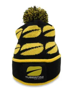 Tubertini Bobber Winter Hat – Warm Technical Hat with Pom Pom for Winter Fishing