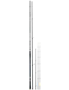 Tubertini R18 Titanium Distance Feeder – Canna Feeder R18 Ultraleggera con Cime SoHo e Anelli K Titanio Canne Feeder Ledgerin...