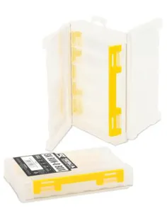 Seika SK Run V/O Box – Scatola Porta Artificiali Double Face Verticale o Orizzontale 19,5x13x4 cm Scatole per la Pesca Seika
