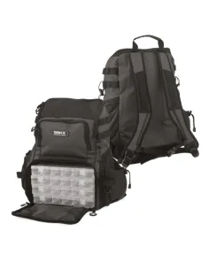 Seika Zaino Climber – Zaino da Pesca Itinerante con 4 Scatole Modulari e Trasporto Canne Zaini Seika