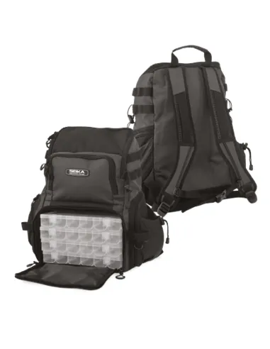 Seika Climber Backpack – Traveling Fishing Backpack with 4 Modular Boxes and Rod Transport