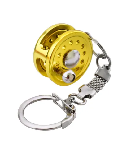 Kolpo Portachiavi a Forma di Mulinello – Modelli Spinning, Traina e Mosca per Pescatori Abbigliamento da pesca Kolpo