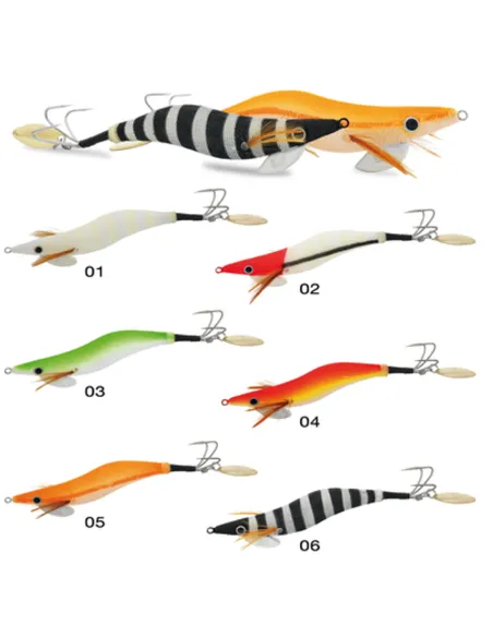 Seika Tako Squid Jig 3.5 – Tenya Glow Pyramid 20g with Eye for Assist Hook for Cephalopods