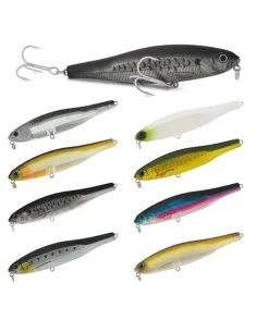 Seika Pencil Bait Sliden 80 mm 12 g – Affondante Long Cast con Movimento Side-to-Side e Wobbling Accentato Esche Artificiali ...