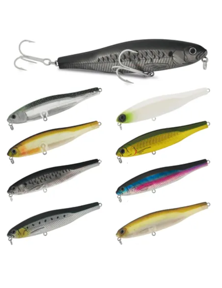 Seika Pencil Bait Sliden 80 mm 12 g – Affondante Long Cast con Movimento Side-to-Side e Wobbling Accentato Esche Artificiali ...