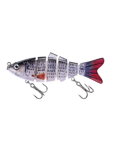 Kolpo FLEXOR Artificiale Snodato 10 cm 17 g – Nuoto Realistico, Anti-Salsedine, Ancorette K-Brutale Esche Artificiali Minnow ...