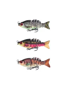 Kolpo MULTIFLEX Artificiale Snodato 5 cm 3.3 g – Nuoto Realistico, Anti-Salsedine, Ancorette K-Brutale Esche Artificiali Minn...