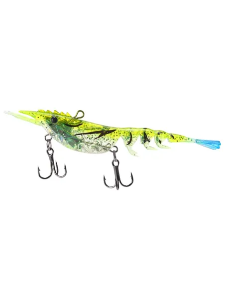 Kolpo Natural ShrimFlex 10.5 cm 11 g – 3D Rubberized Shrimp, Super Realistic with Double K-Brutal