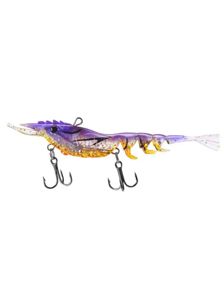 Kolpo Natural ShrimFlex 10.5 cm 11 g – 3D Rubberized Shrimp, Super Realistic with Double K-Brutal