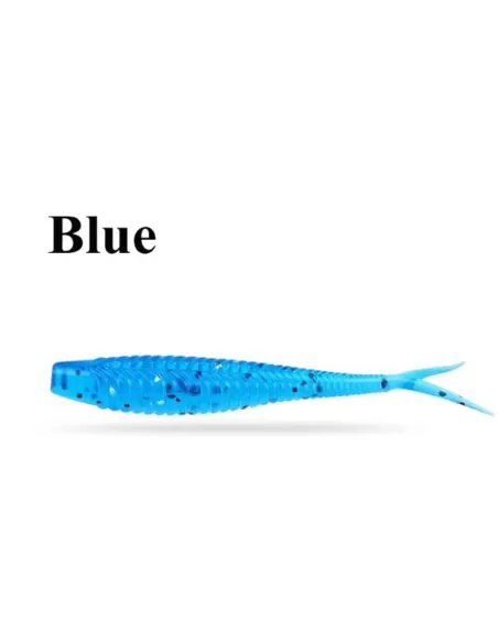 Kolpo VIPERBAIT 7 cm 1.7 g – 3PCS-Rubberized Lure with Vibrating Tail for Bass, Sea Bass and Pike