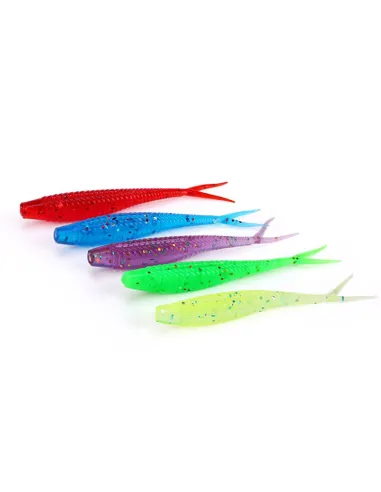 Kolpo VIPERBAIT 7 cm 1.7 g – 3PCS-Rubberized Lure with Vibrating Tail for Bass, Sea Bass and Pike
