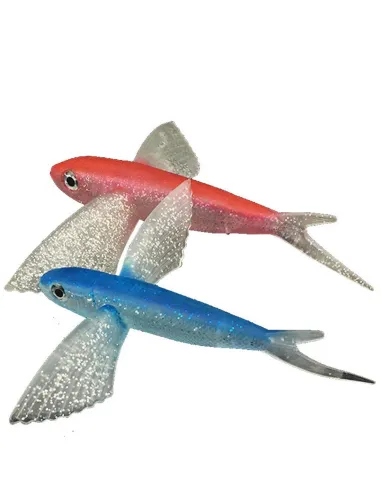 Kolpo Fly Fish 17 cm – Rubberized Flying Fish Lure for Trolling Tuna and Large Predators