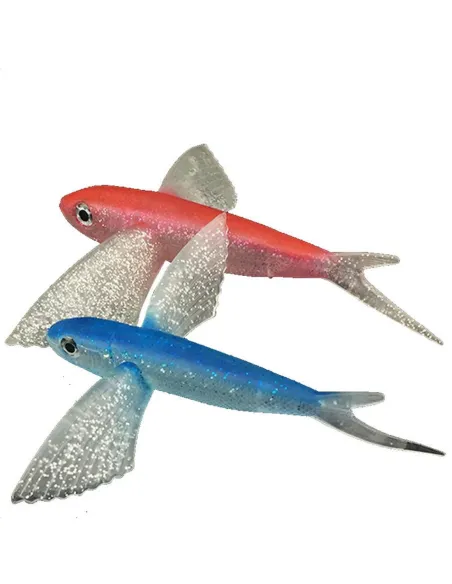 Kolpo Fly Fish 17 cm – Esca Gommata Pesce Volante per Traina Tonni e Grandi Predatori Traina Kolpo