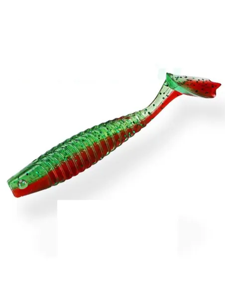 Kolpo SOFTKILLER 6.5 cm 2.1 g – Esca Gommata con Coda Vibrante per Bass, Lucci, Persici e Spigole Siliconici Kolpo