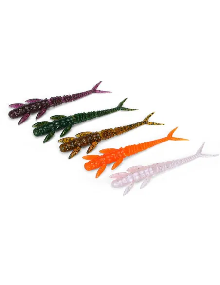 FuryWorm Strike 7.3 cm 1.30 g – Soft Vibrating Bait for Trout, Bass, Pike, Perch and Spigot