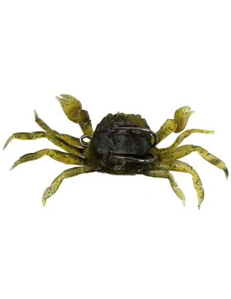 Kolpo KINGCRAB 10 cm 34 g – Esca Gommata a Forma di Granchio per Pesca in Mare ai Grandi Predatori Siliconici