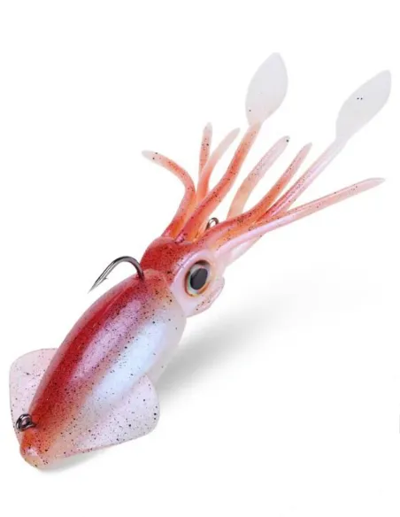 Kolpo OCTOKING 22 cm 130 g – Rubberized Squid Bait for Vertical Sea Fishing, Super Realistic and Attractive