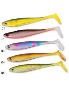 Kolpo SOFTPREDATOR 9 cm 5 g – Softbait Spinning Coda Vibrante per Predatori – 3 pz Siliconici Kolpo 2