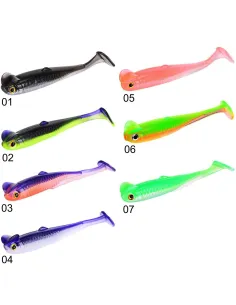 Kolpo SOFTX – Rubberized Spinning Softbait with Ultra-Realistic Vibrating Tail – 5 Pieces 2