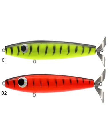 Kolpo OCEANKING 14cm 25g – Stickbait Superficie/Sub-Superficie per Lampughe, Pelagici e Spigole Esche Artificiali Minnow Kolpo