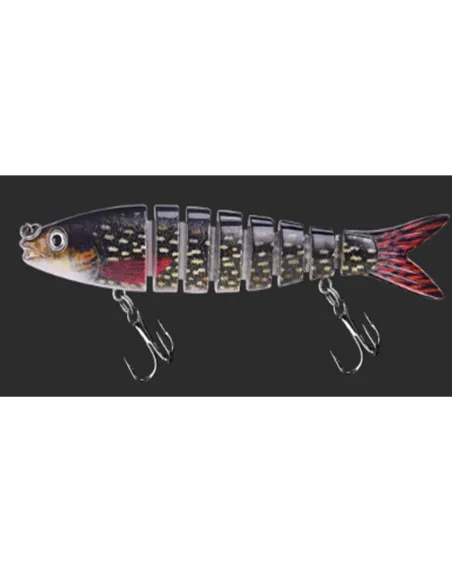 Kolpo ViperLink 14cm 18.8g – Artificiale Snodato Vibrazioni Extra per Lucci, Siluri e Predatori Esche Artificiali Minnow Kolpo