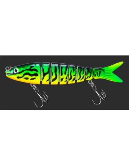 Kolpo ViperLink 14cm 18.8g – Artificiale Snodato Vibrazioni Extra per Lucci, Siluri e Predatori Esche Artificiali Minnow Kolpo