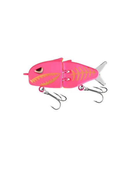 Kolpo RaptorJoint 6cm 6g – Artificiale Snodato con Coda Soft Vibrante per Predatori Esche Artificiali Minnow Kolpo