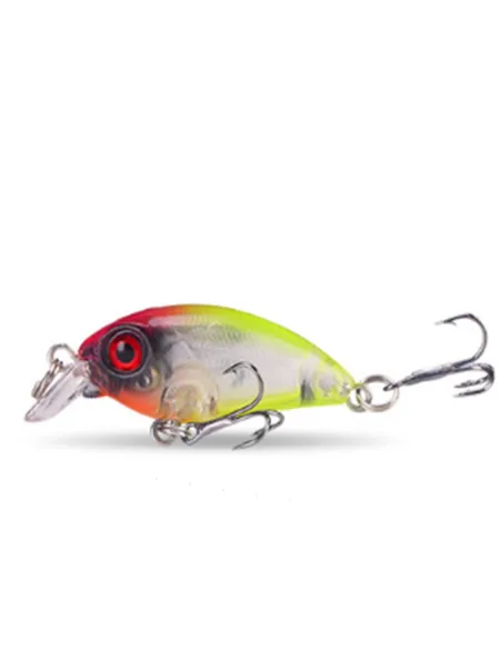 Kolpo BabyShiner 7 cm 5.9 g – Artificial Minnow with Double Treble Hook for Sea/Lake/River Predators