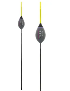Tubertini TLC 2 – Galleggiante rinforzato per pesci grossi con antenna maggiorata e anello Wrapped passante Antenna fissa Tub...