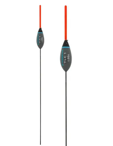 Tubertini TLC 1 – Galleggiante da carpodromo con antenna maggiorata e rinforzi Wrapped per esche voluminose Antenna fissa Tub...