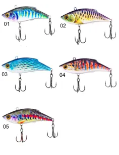 Kolpo Turbobite 8 cm 10 g – Artificiale Affondante con Doppia Ancoretta per Mare, Lago e Fiume Esche Artificiali Minnow Kolpo 2