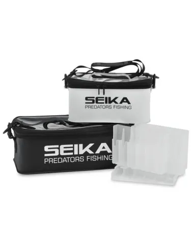 Seika Tubertini Eging Bag Medium/Large – Borsa EVA Rigida Porta Egi Anti-Salsedine per Eging In-Shore e Off-Shore Borse porta...