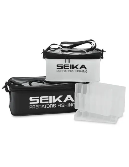 Seika Tubertini Eging Bag Medium/Large – Borsa EVA Rigida Porta Egi Anti-Salsedine per Eging In-Shore e Off-Shore Borse porta...