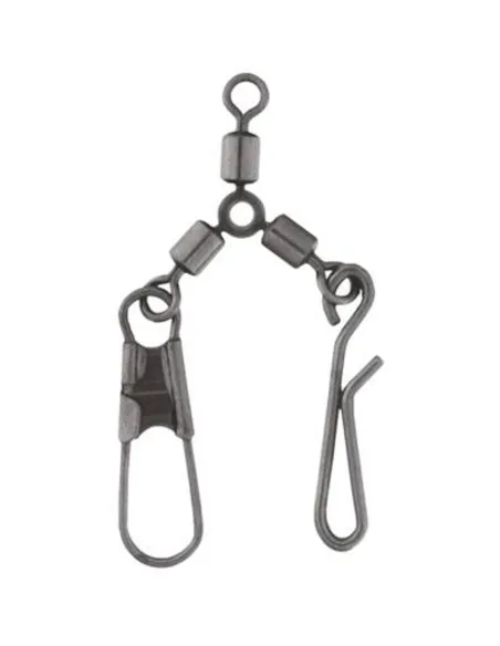 Tubertini TB 6200 Squid Fast – Quick-Attach Combination Swivels for Egi, Cuttlefish and Octopus (Sizes 7–8)