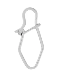 Tubertini TB 9002 Snap da Spinning – 10 pz | Forma a Punta per Softbaits, Esche senza Split Ring e Jika Rig Girelle Tubertini