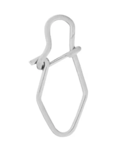 Tubertini TB 9002 Snap da Spinning – 10 pz | Forma a Punta per Softbaits, Esche senza Split Ring e Jika Rig Girelle Tubertini