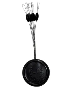 Maver Olive Rubber Stopper – Stopper Professionali in Gomma per Travi e Terminali da Pesca Stopper Maver