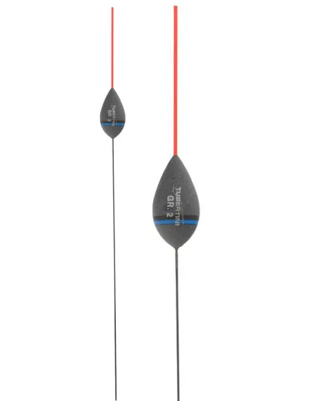 Tubertini R Float 18 – Galleggiante a Goccia con Antenna in Fibra e Deriva in Carbonio per Acque Lente/Medie Antenna fissa Tu...