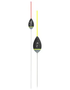 Tubertini R Float 6 – Galleggiante da Competizione a Ovetto con Deriva in Acciaio e Antenna Sottile Antenna fissa Tubertini