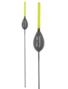 Tubertini Galleggiante R Fiume 3 – Deriva Carbonio, Antenna Cava 2 mm, Filo Passante Laterale Antenna fissa Tubertini