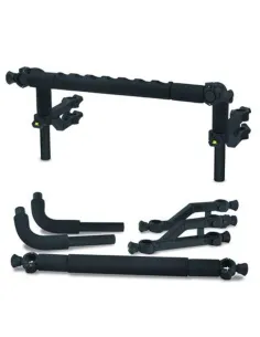 Tubertini Pole Bar Modular – Removable Rod Rest with OS Attachments and Double-Sided Anti-Oscillation EVA