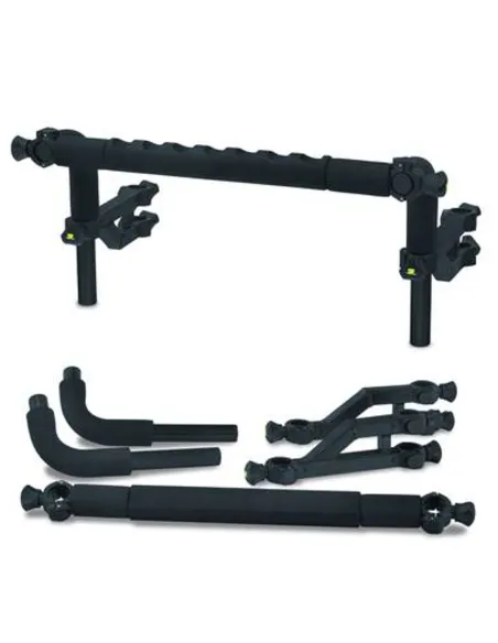 Tubertini Pole Bar Modular – Removable Rod Rest with OS Attachments and Double-Sided Anti-Oscillation EVA