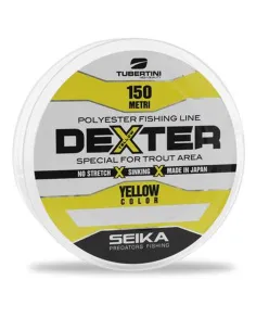 Seika Dexter Yellow – Filo Sinking Giapponese Alta Visibilità per Trout Area Fishing Fili Affondanti Seika